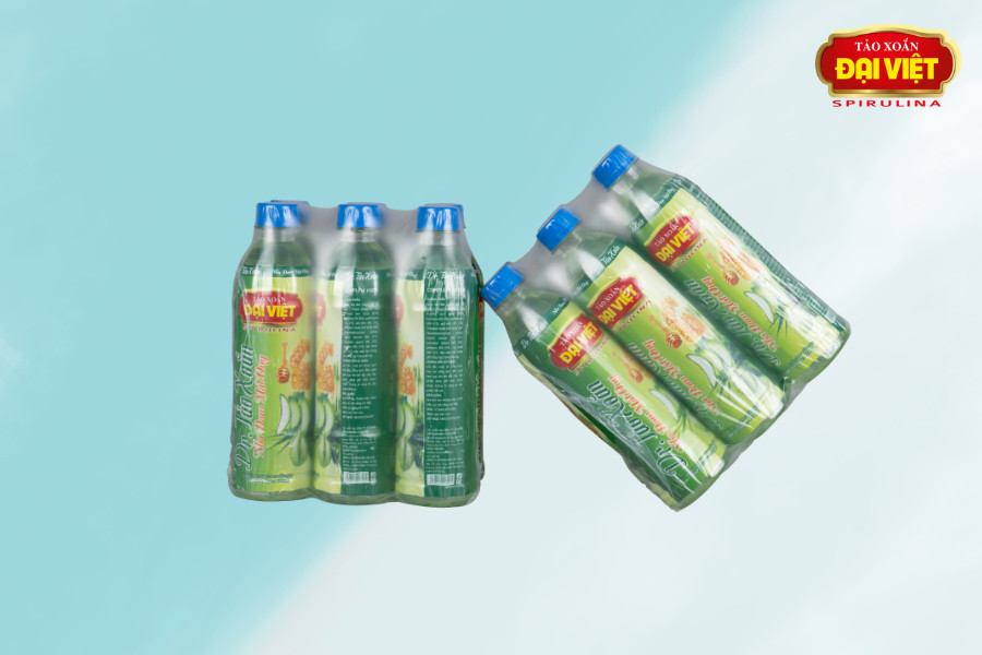 dr tảo xoắn nha đam mật ong