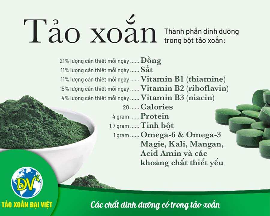 bột tảo xoắn