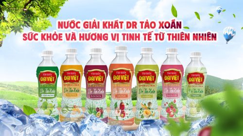 NƯỚC GIẢI KHÁT DR TẢO XOẮN - SỨC KHỎE VÀ HƯƠNG VỊ TINH TẾ TỪ THIÊN NHIÊN